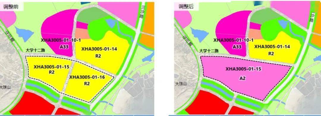 現在住宅用地大幅度縮小變更成文化設施用地,值得關注:文化設施用地是