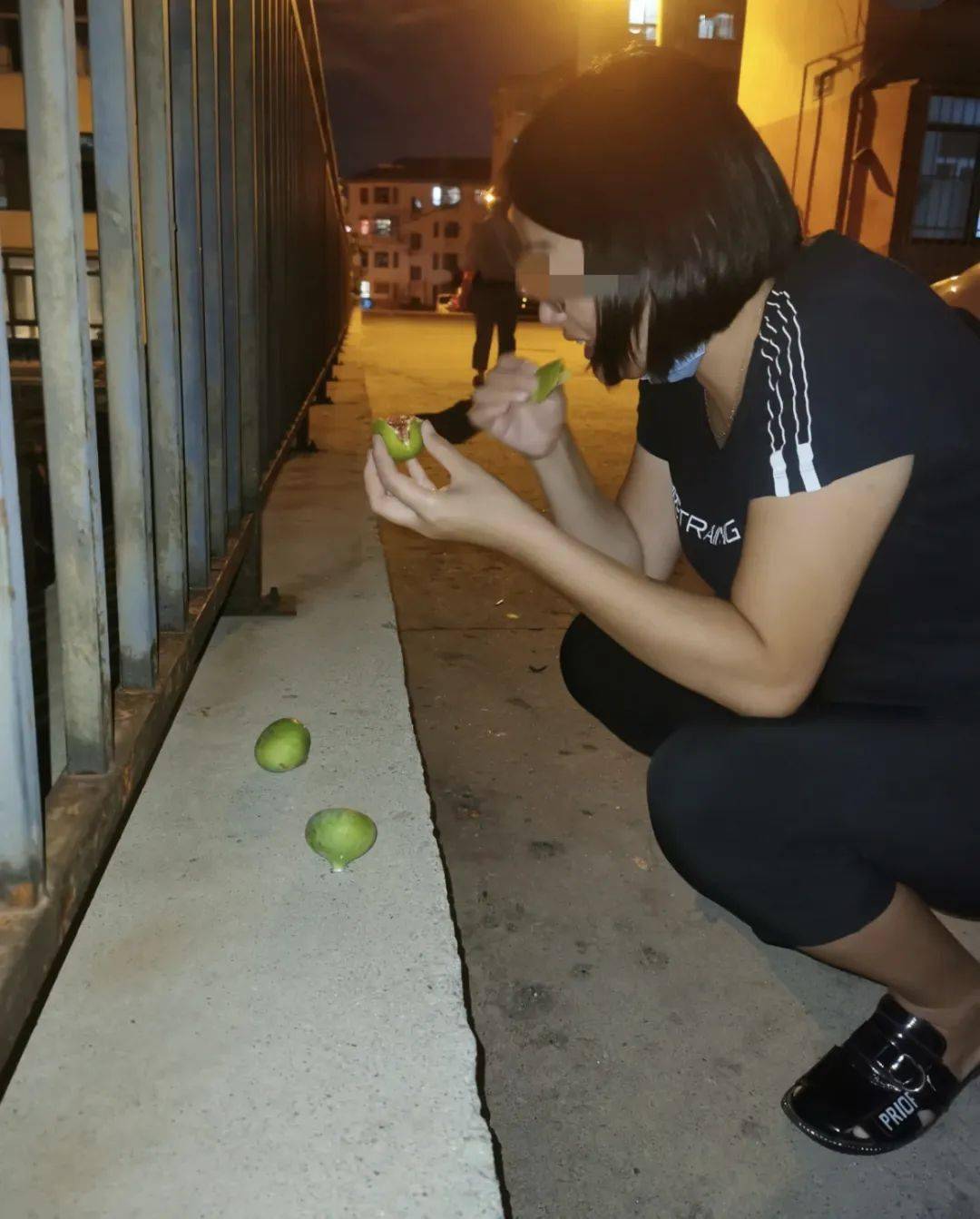 比如偷拍夫人蹲在地上吃无花果;生活中每件平凡琐碎的小事,对他来说都