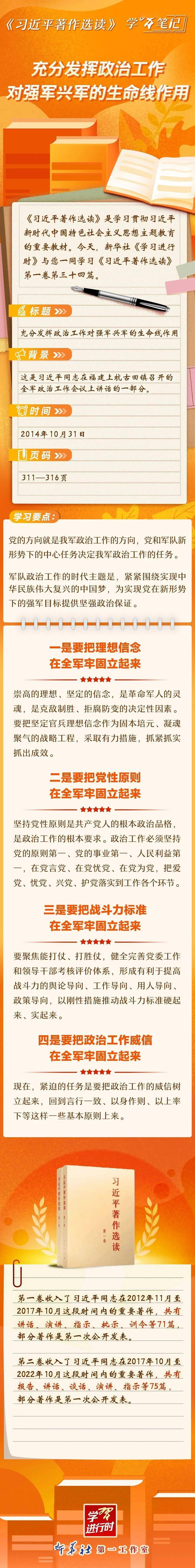 主题教育丨充分发挥政治工作对强军兴军的生命线作用_洪燕_新华社