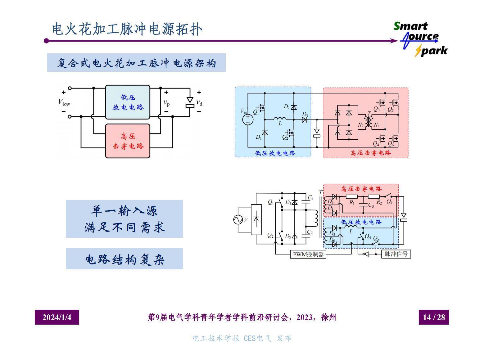 南京理工大學楊飛副教授:電力電子化電火花加工脈衝電源的再探索_電氣