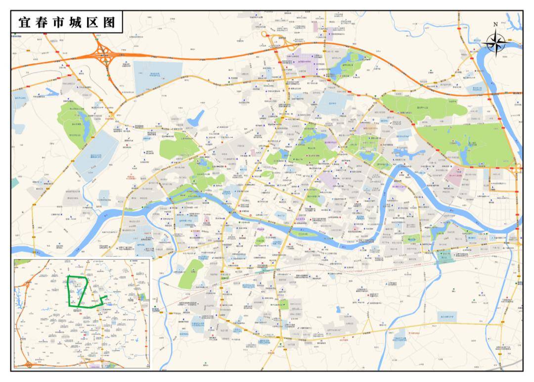 事關宜春中心城區公交線網整體優化_間隔_袁州區_火車站