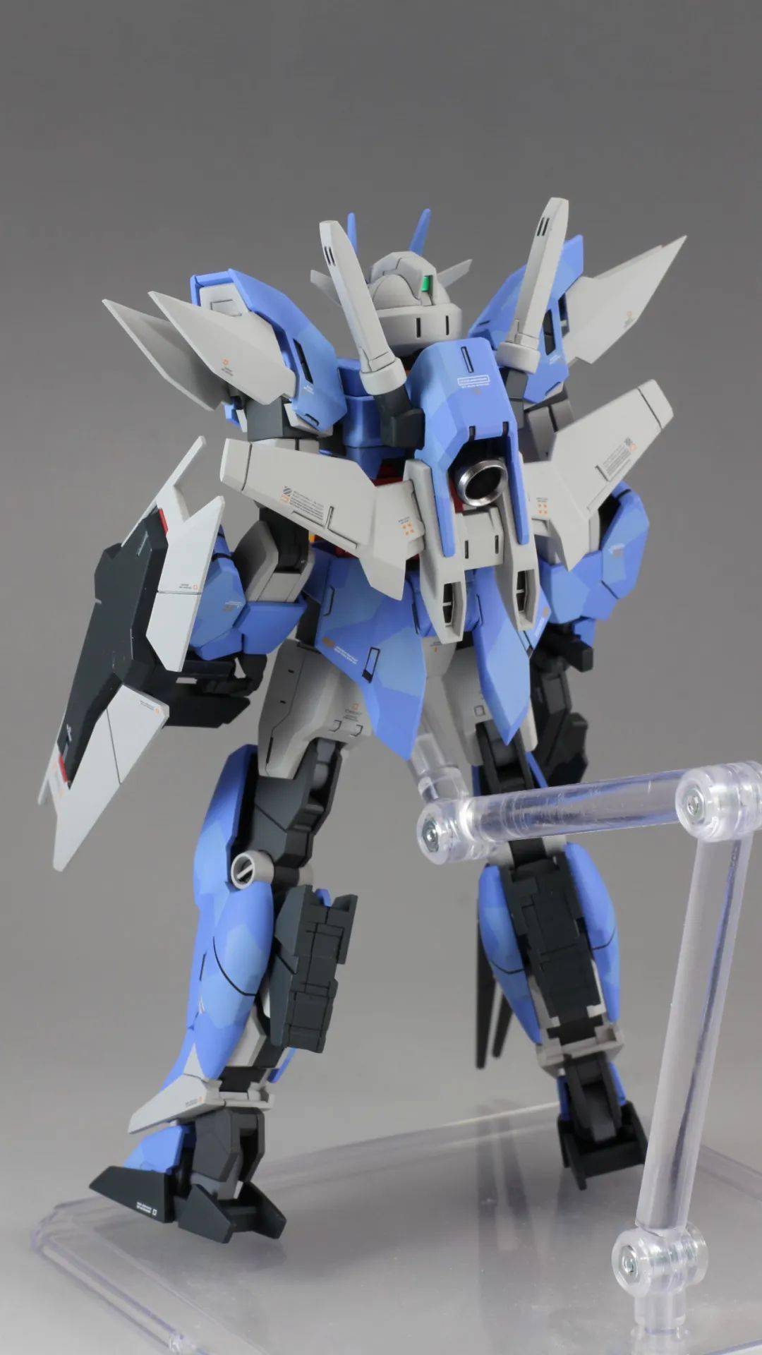 核心高达地球三型,小清新迷彩涂装_公众_@miyyaa_零件