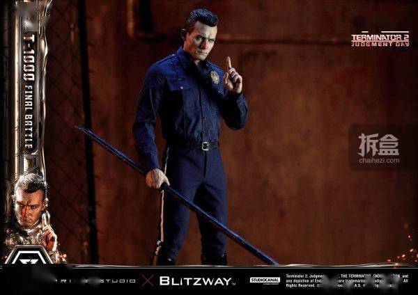 prime 1 studio 终结者2 t1000机器人 1/3电影艺术雕像_配件_装饰