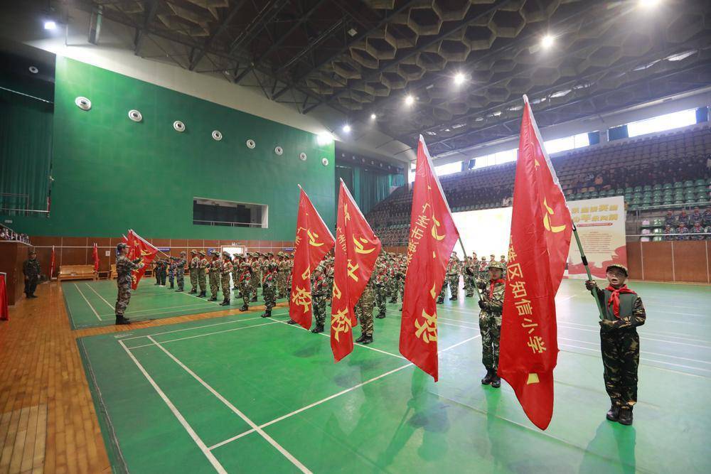 广州海珠8所少年军校正式挂牌_海珠区_训练_小学