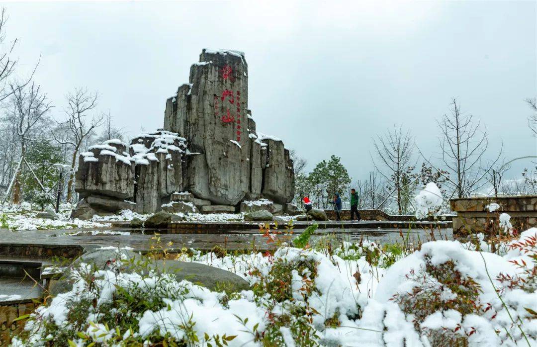 冬季到彭州来看雪_青山绿水_白色_大地