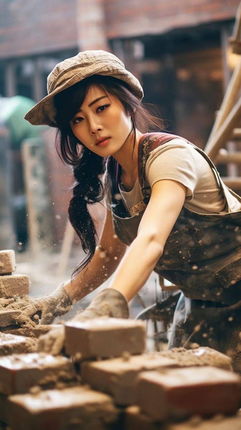 写真|那些在建筑工地工作的女孩
