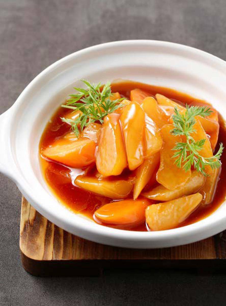 北京蓝帕国际酒店菜品_管理_葱烧海参_鲍鱼