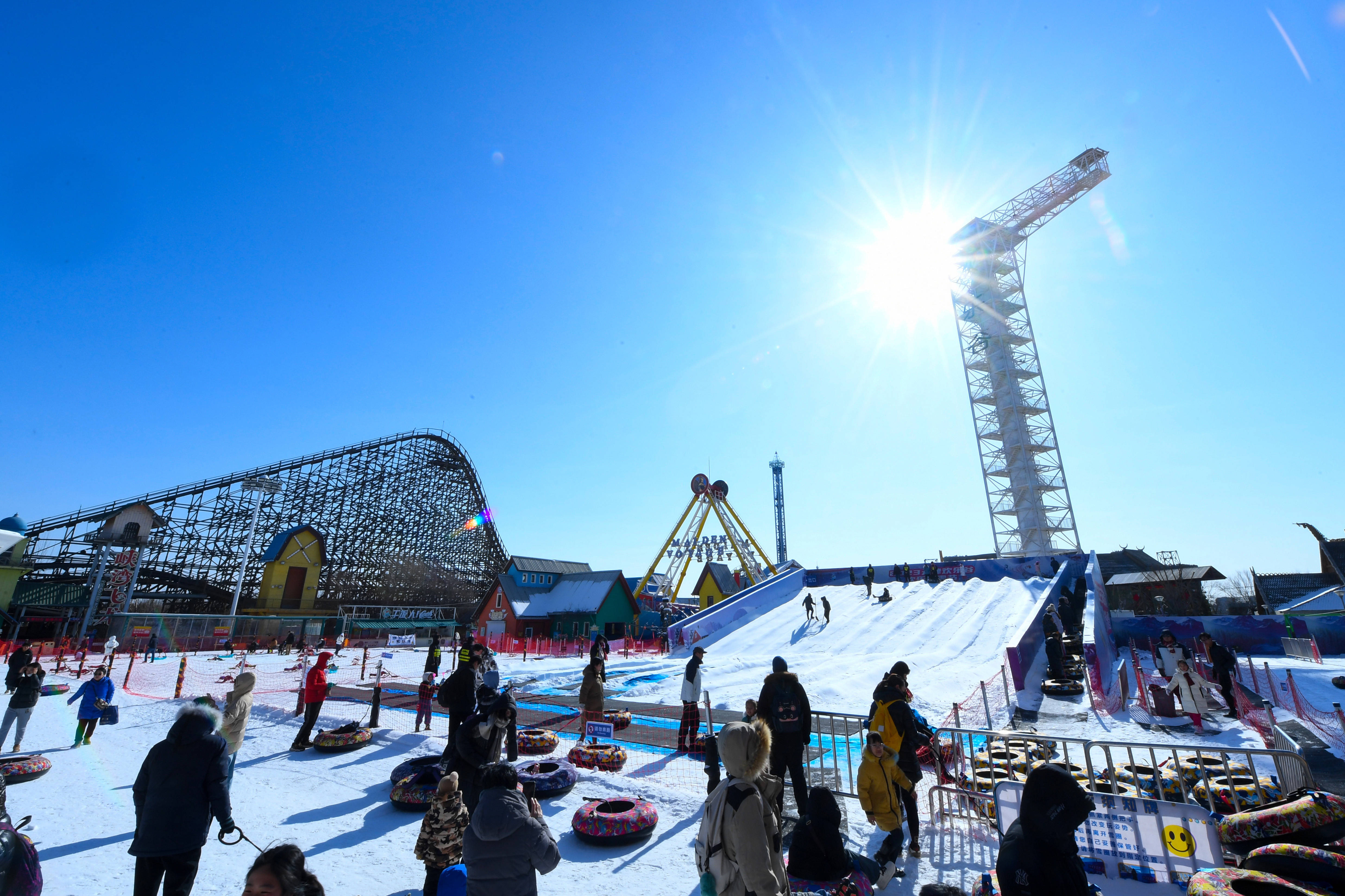 天津乐园冰雪大世界图片