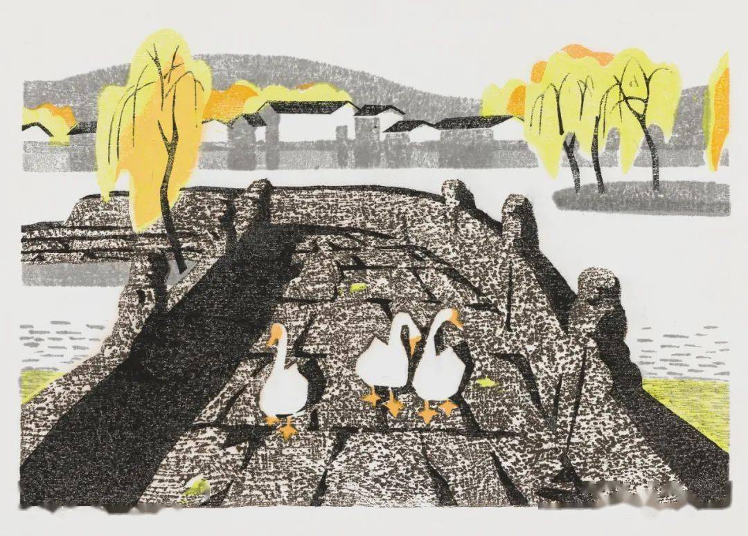 【优秀版画】作品欣赏_cm_水印_木刻