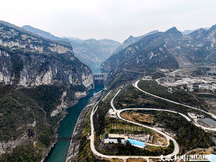 【天眼影像】乌江索风营水电站气势磅礴_贵州省_黔西_王星