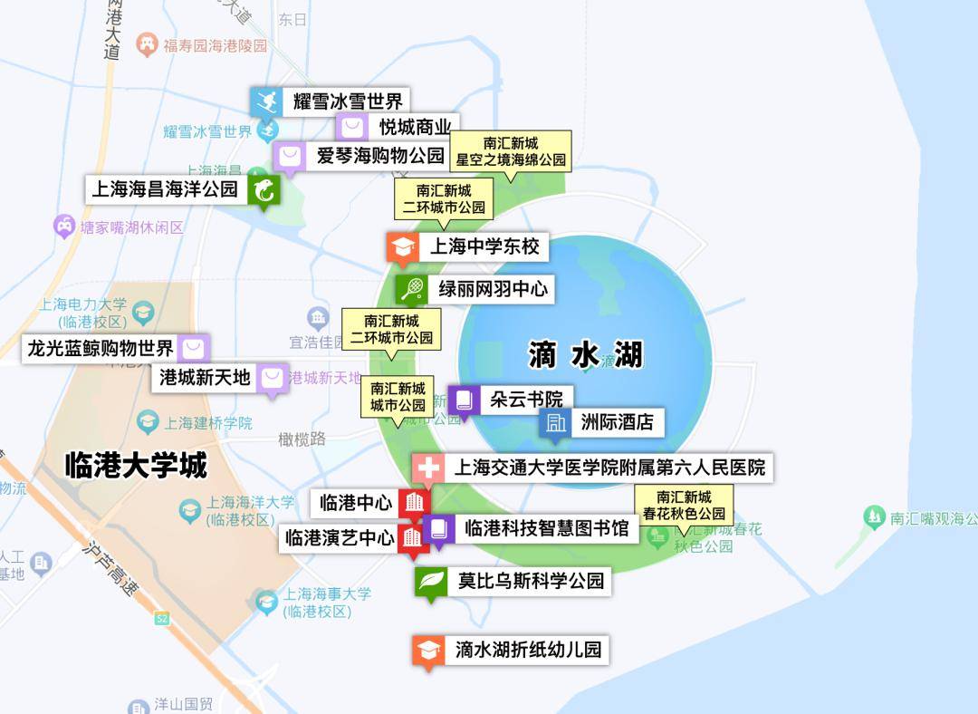 临港新城区域规划图图片