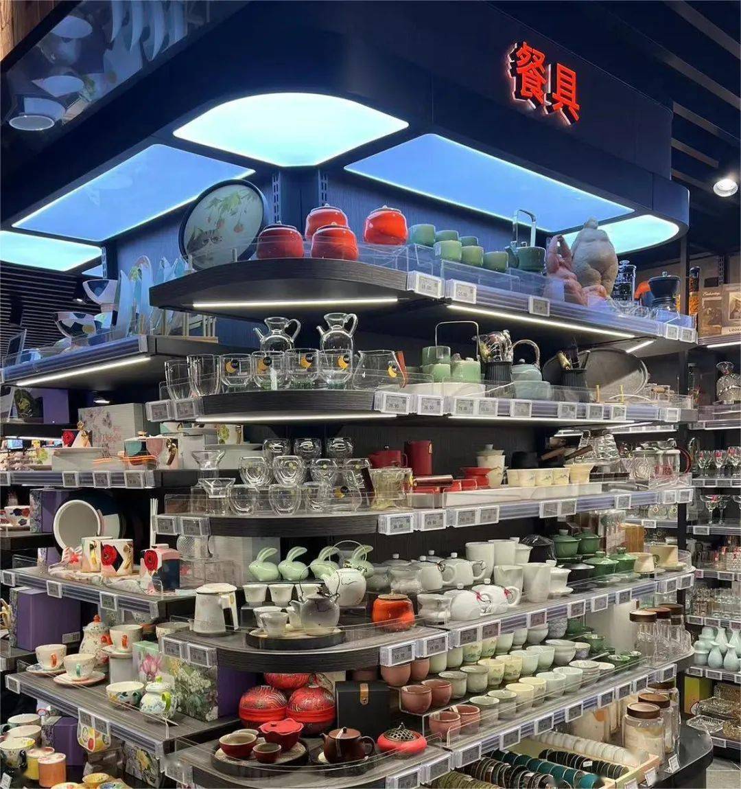 胖东来天使城超市常规商品精美陈列欣赏