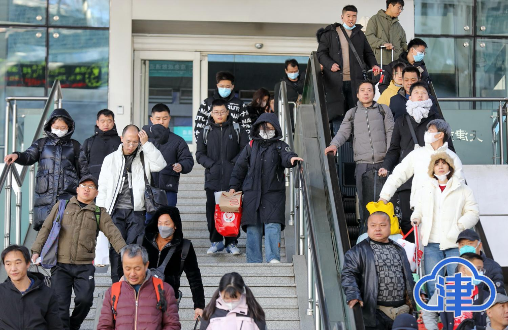 鐵路春運昨啟動,天津站及所轄中間站預計共發送旅客