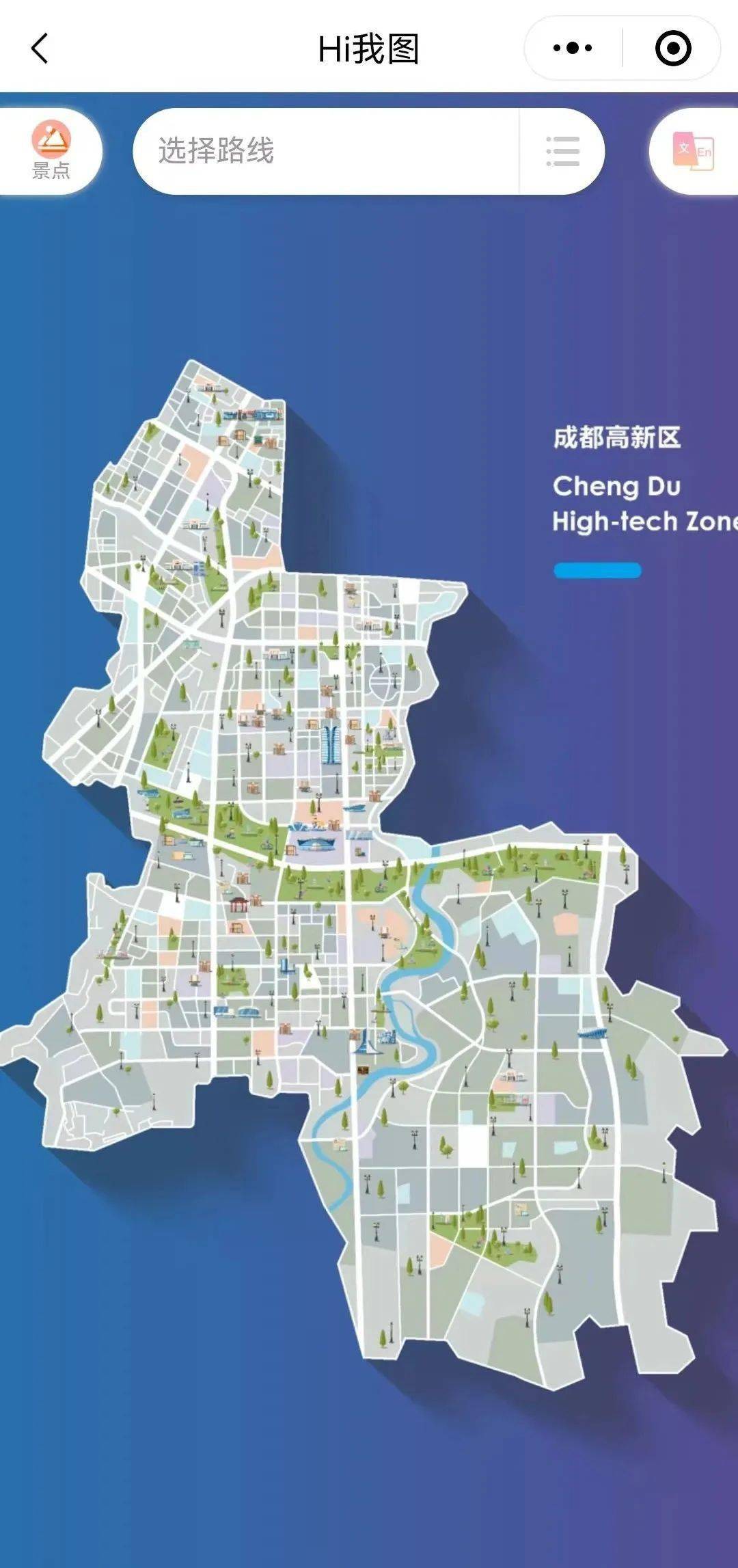 成都市高新区地图全图图片