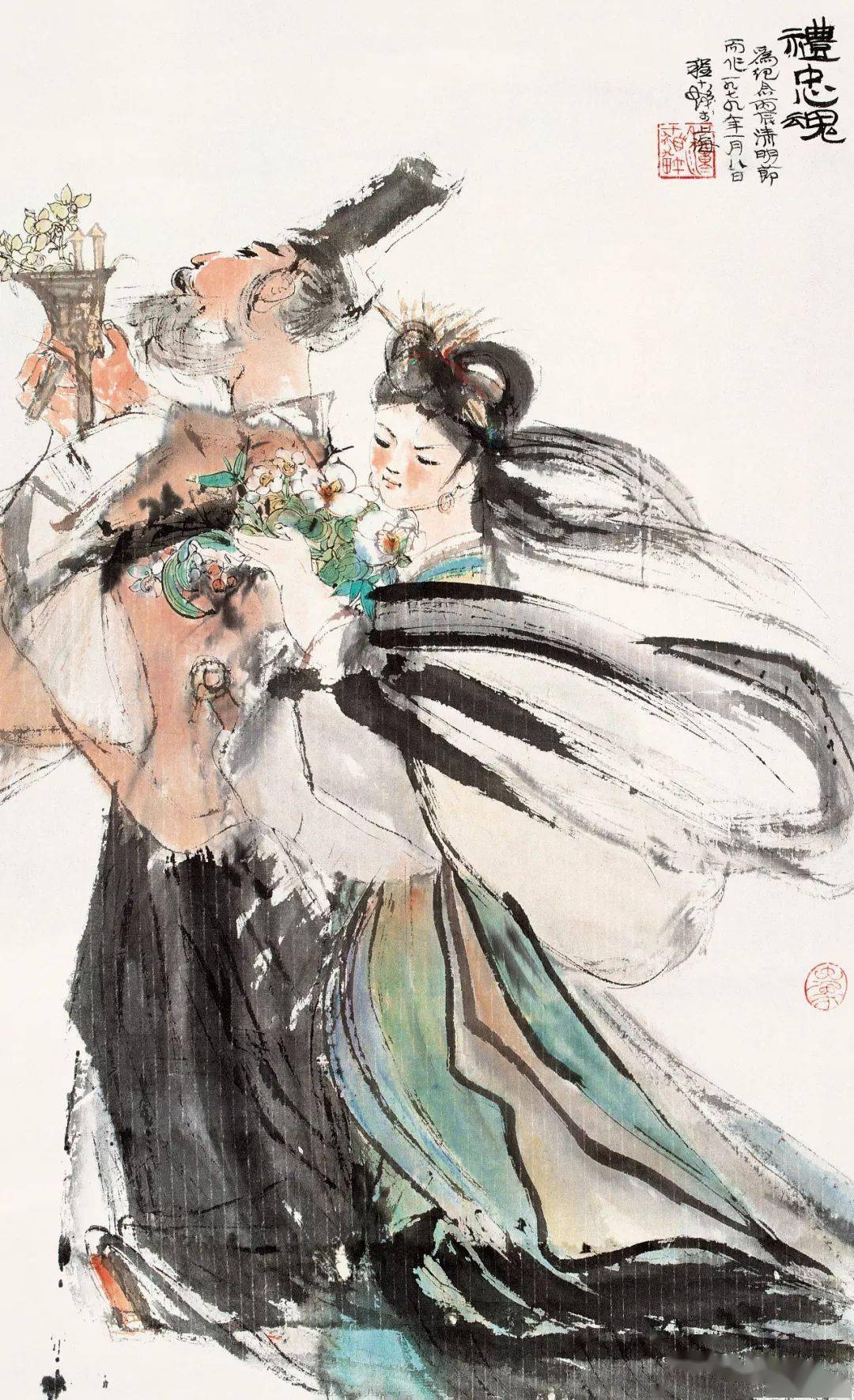 程十发:作画追求和真的东西一样,就不做艺术家做科学家了!