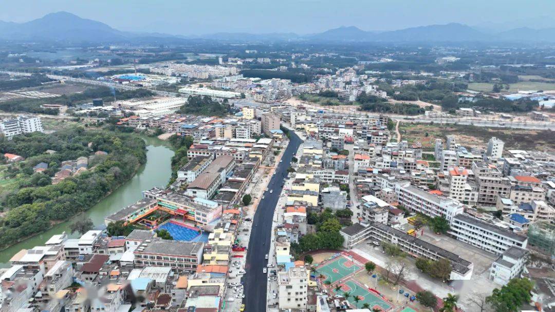 推进省级城乡融合发展试点建设,博罗杨村这样干!_道路_工程_交通