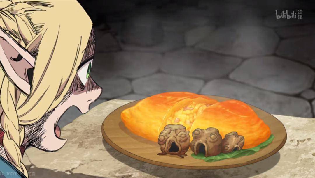 所以,女主被吓出表情包是常事hh我也想试试水煮宝箱怪!