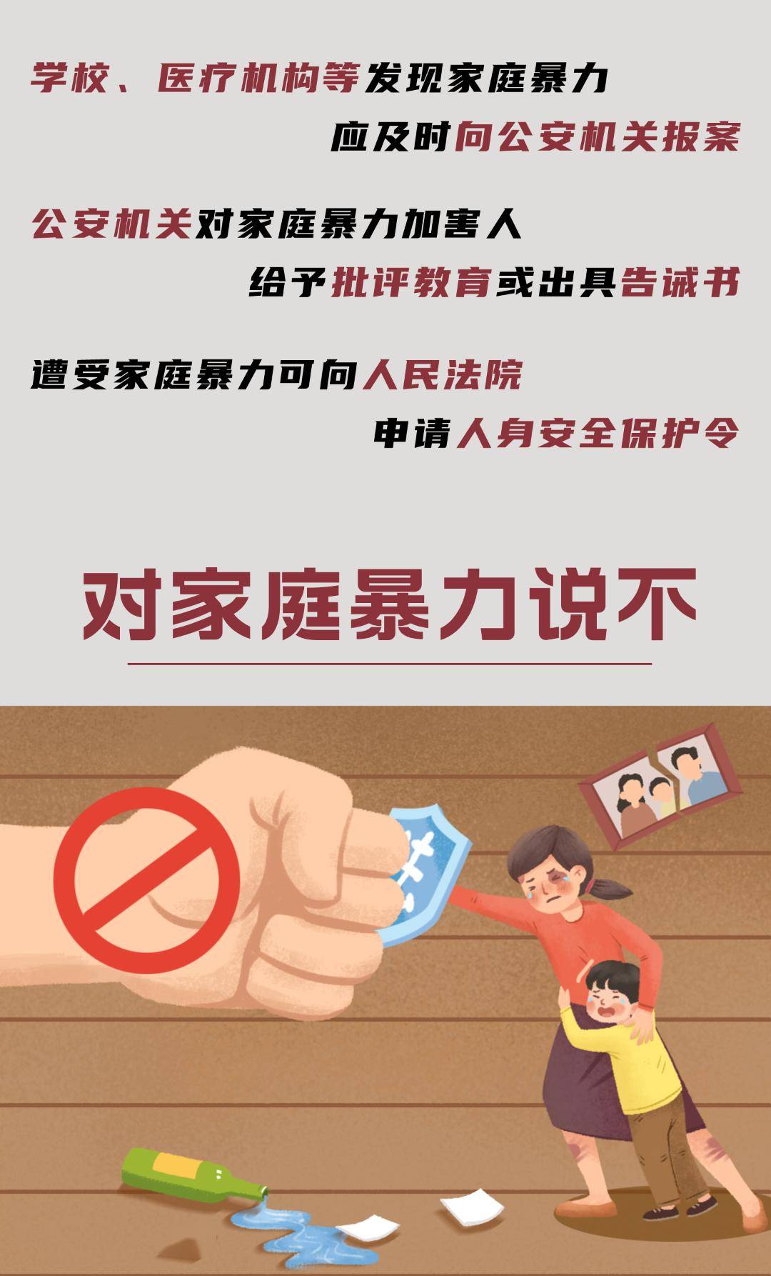 普法课堂| | 让我们一起学习《反家庭暴力法》_规定_保护_语言