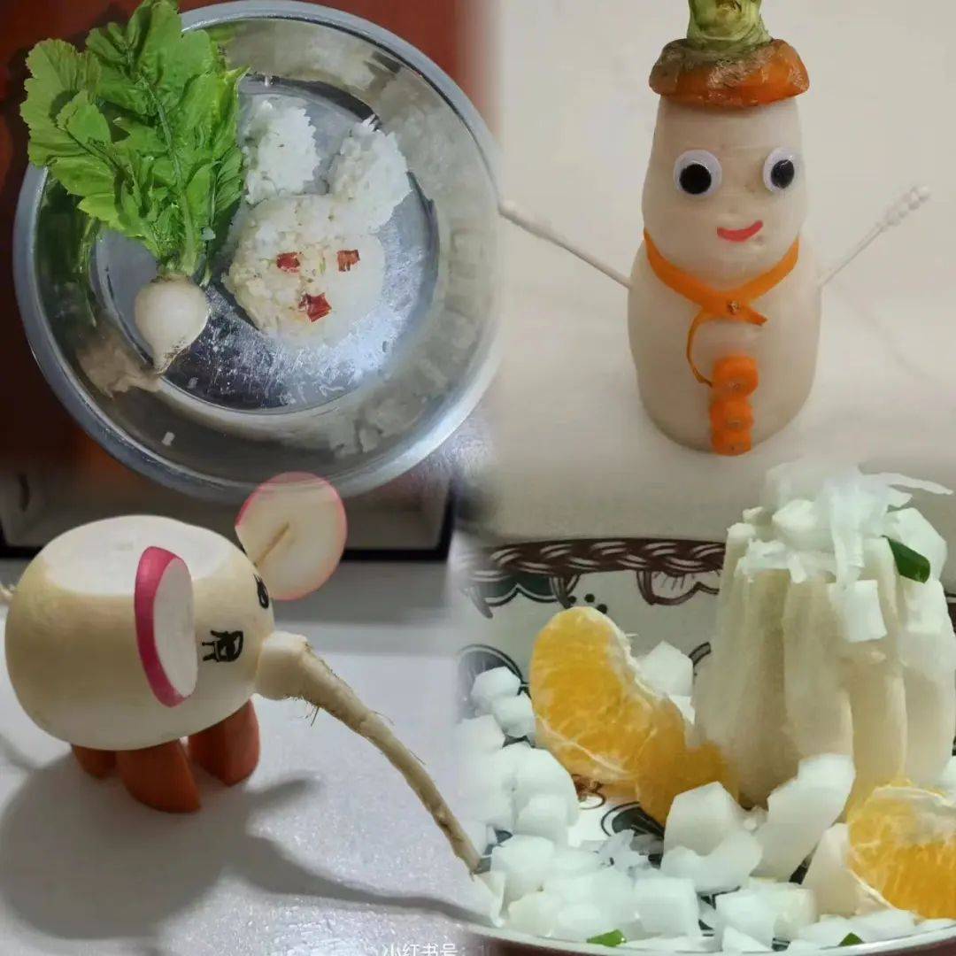 永康市胡库小学: 拾农耕童趣 悟劳动真知_萝卜_装饰_形象