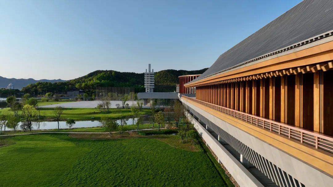 稻田與廊橋 - 寧波國際會議中心 / 湯樺建築設計_振國