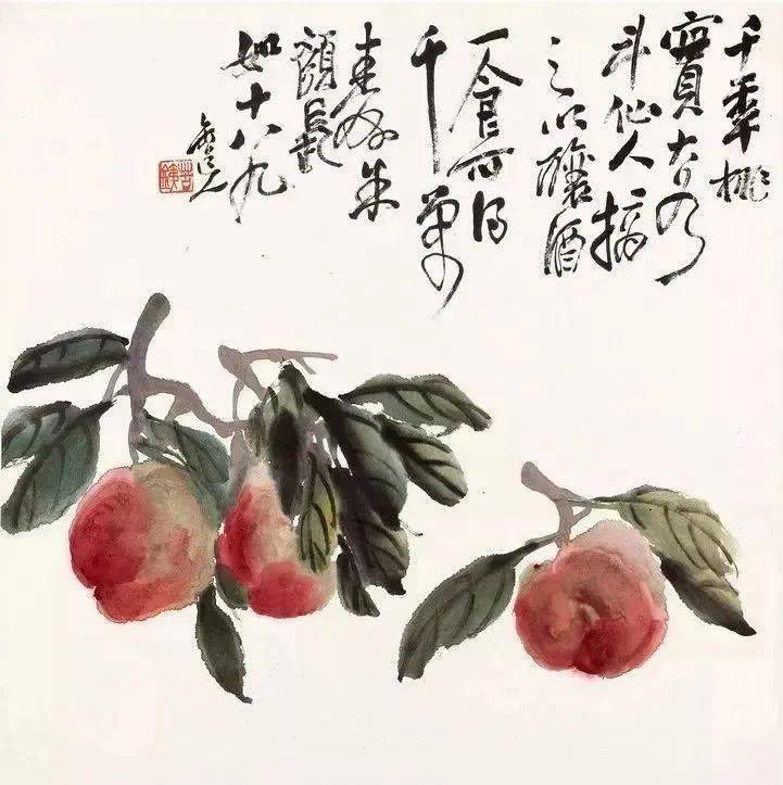 吴昌硕《花卉清供册》