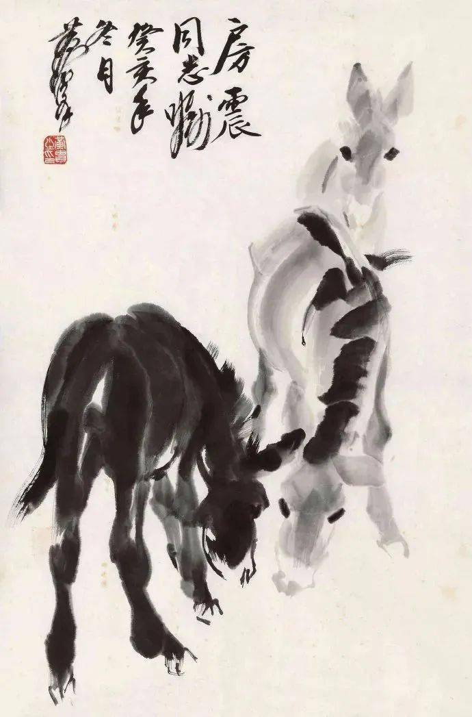 黄胄| 动物画画坛一绝可以与齐白石的虾媲美的毛驴_人物_笔墨_中国画