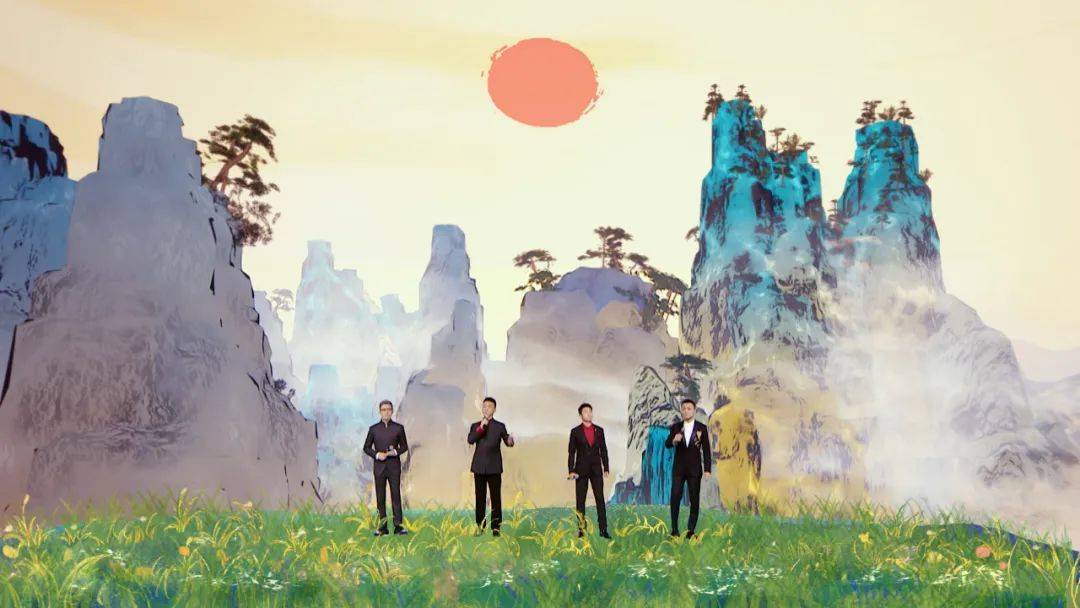 "央视boys"合体出席_开新_舞台_网络