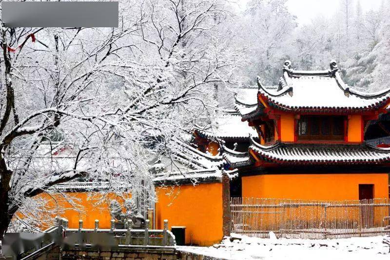 蕲春61仙人台罗田61天堂寨此刻走进天堂寨,山上有雾凇片片,山下有