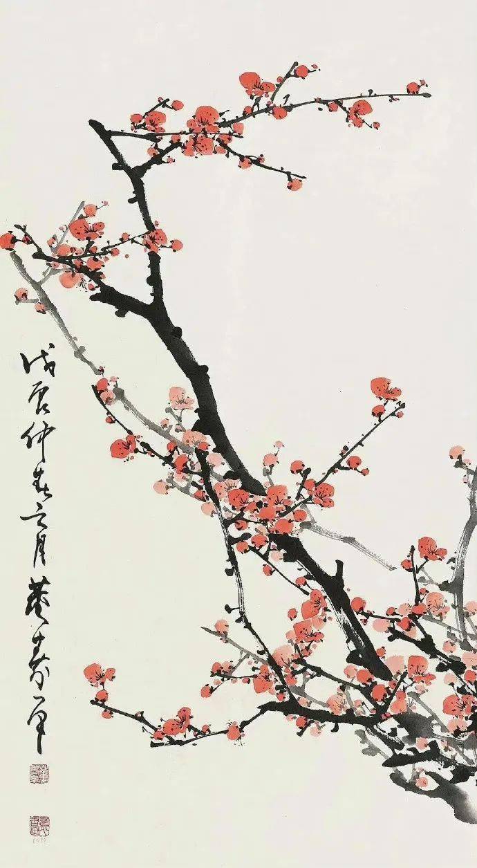 绘画| 梅花:暗香浮动见风骨_董寿平_家庭_熏陶