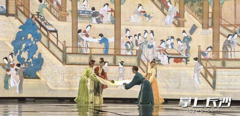 三登春晚舞台!湖南这群师生"复活"《汉宫春晓图》_艺术_设计_分会场