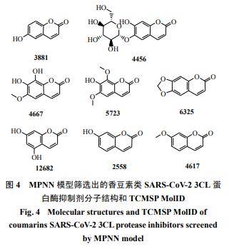 中藥活性成分中新型冠狀病毒3cl蛋白酶抑制劑的消息_.