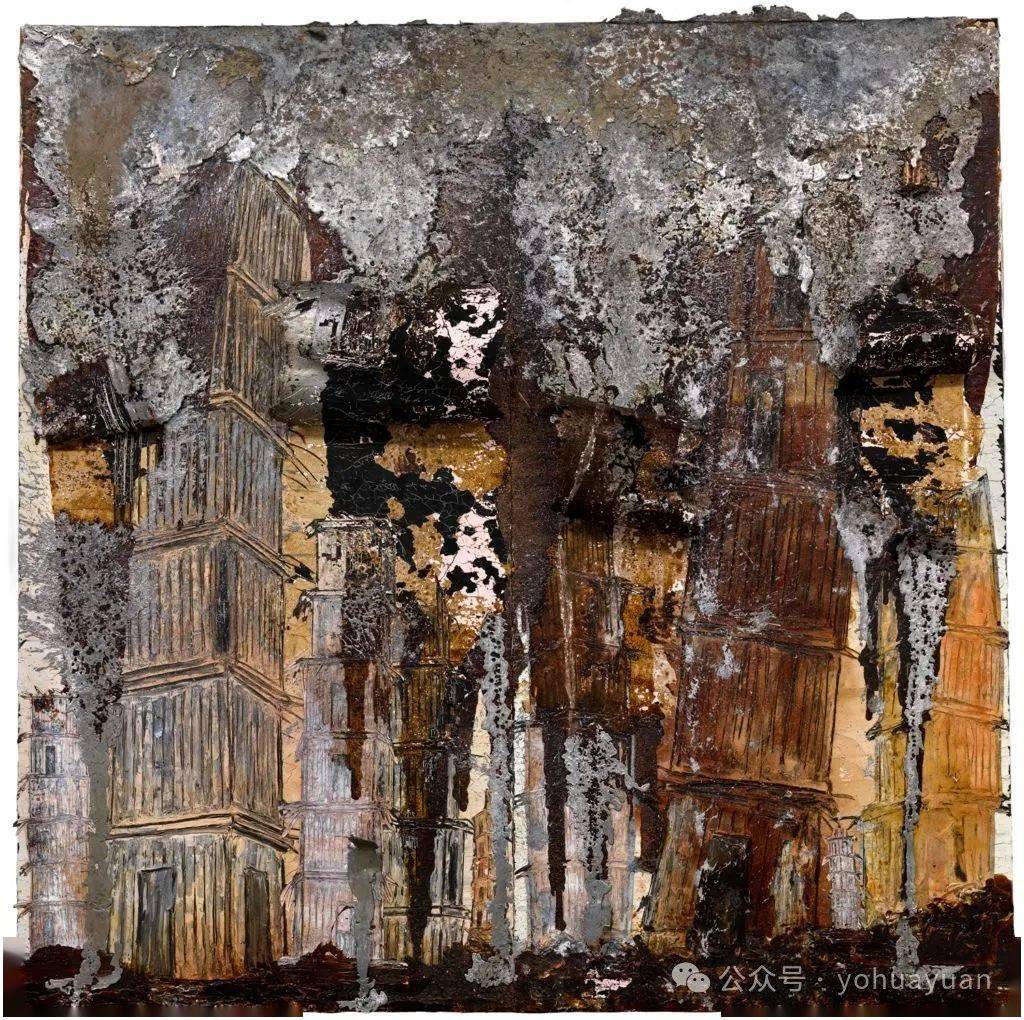 常用的肌理有哪些?|百画苑·油画_油彩_纹理_效果