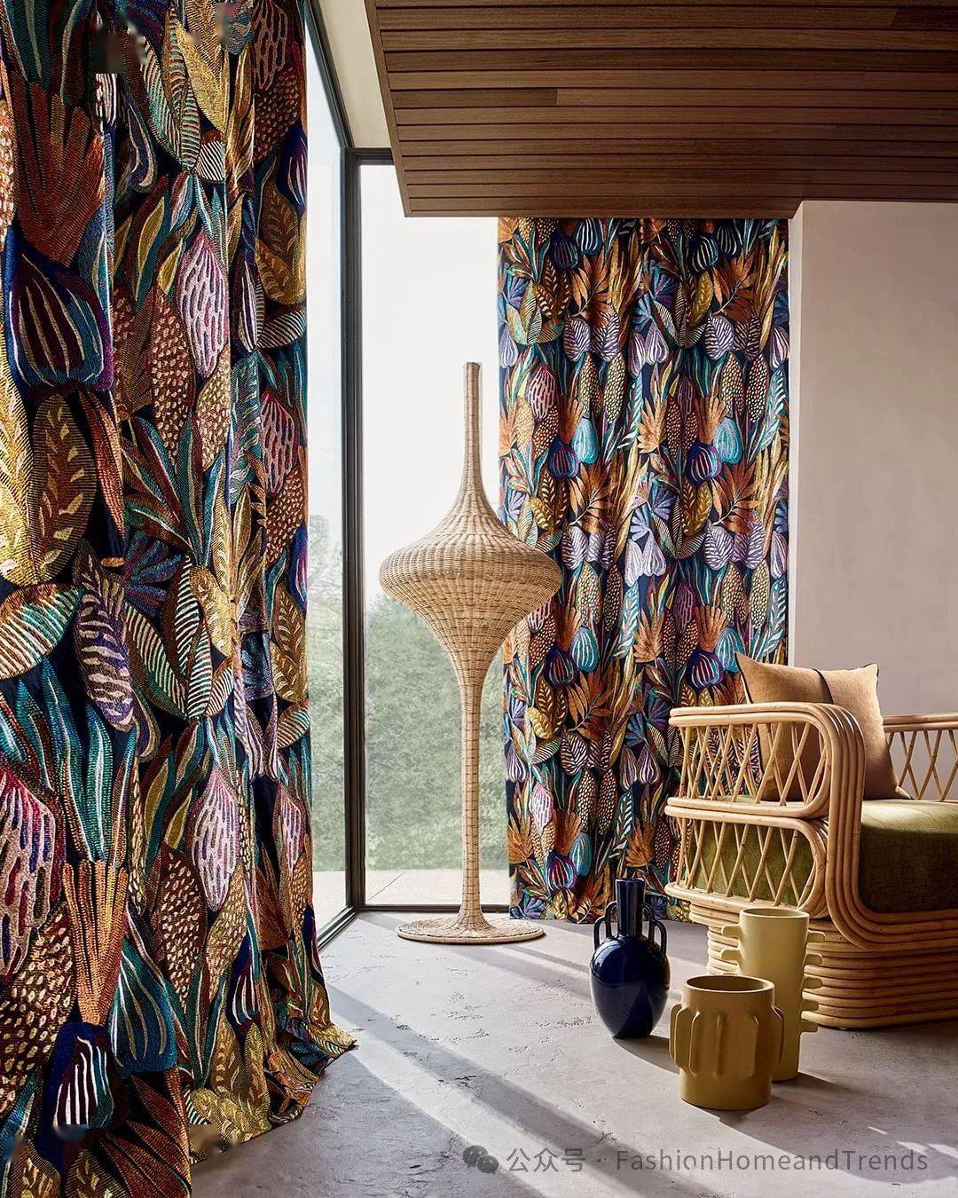 2024巴黎家居展上的最新墙布,面料趋势 #fashion趋势