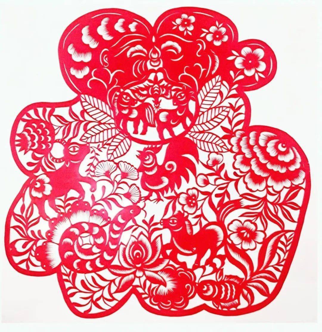 内蒙古赵永清剪纸作品赏析_包头_民间_中国