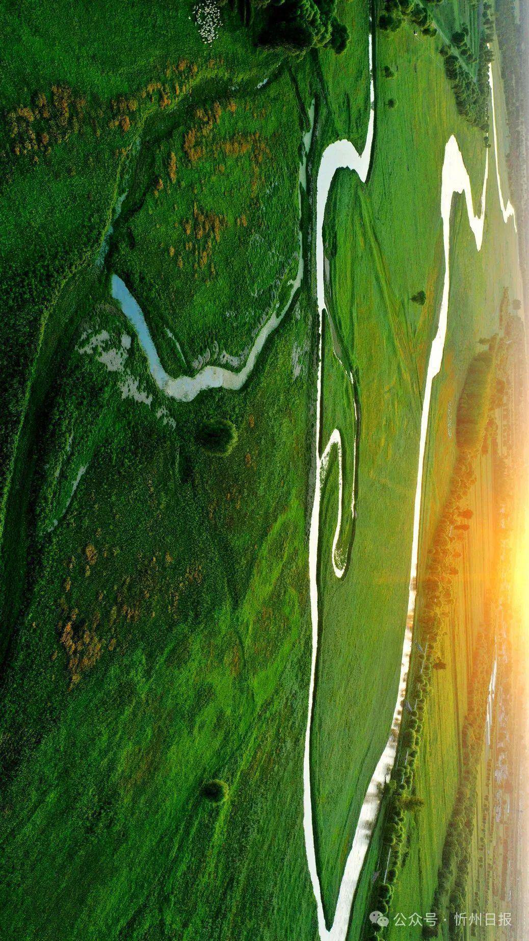 摄影张晋兰▼滹沱河出繁峙流经代县的第一个村叫东留属村.