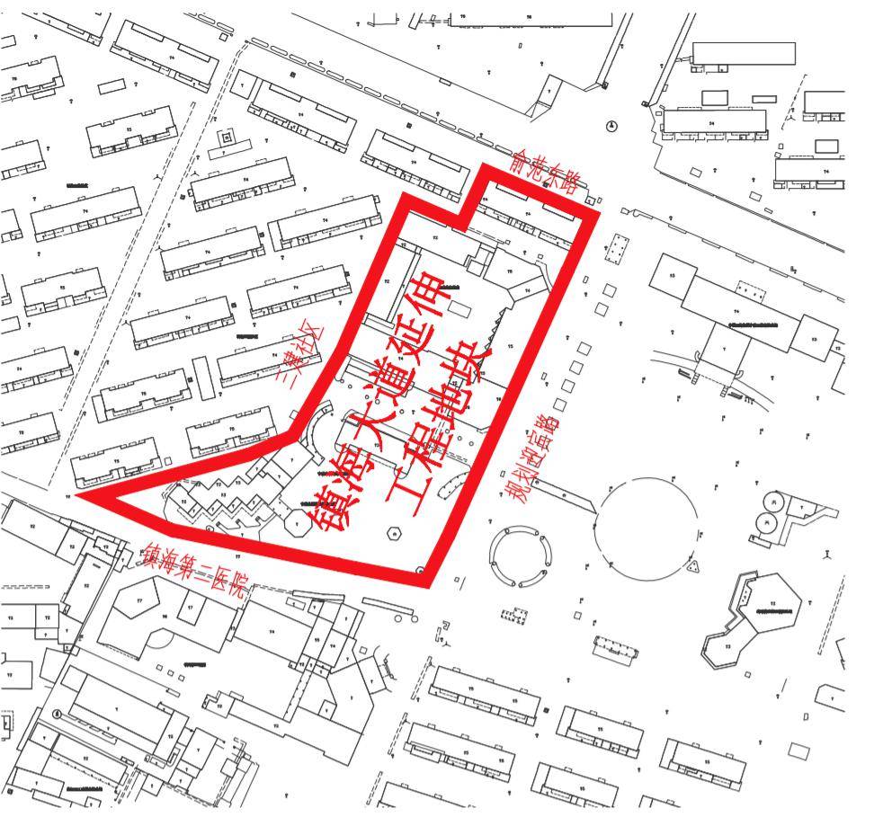 红线图公布!镇海两个地块房屋征收范围确定