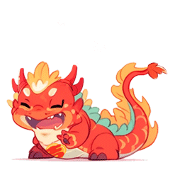 吉字号新春限定萌龙表情包上线~拜年斗图保你赢_小龙_大年_佟焱