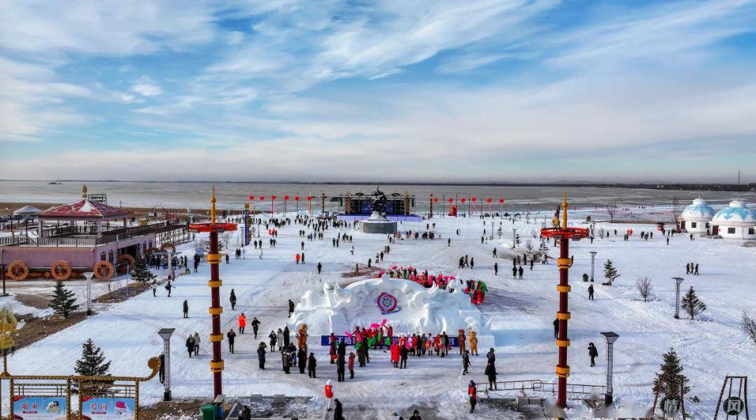 霍城县图开沙漠滑雪场图片