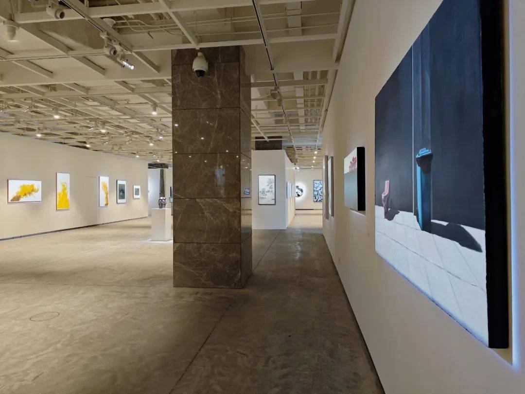 呈现,现场展出了26位优秀青年艺术家(蔡涵悦,陈俊,陈望,程保忠,戴丹丹