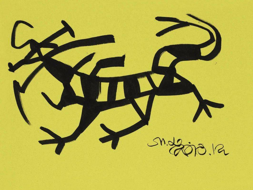 辰龙大吉,韩美林笔下的龙向您拜年啦