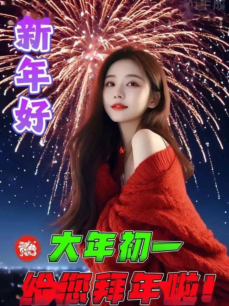 2月10日大年初一,微信唯美早上好的问候语祝福图片_好运_平安_吉祥