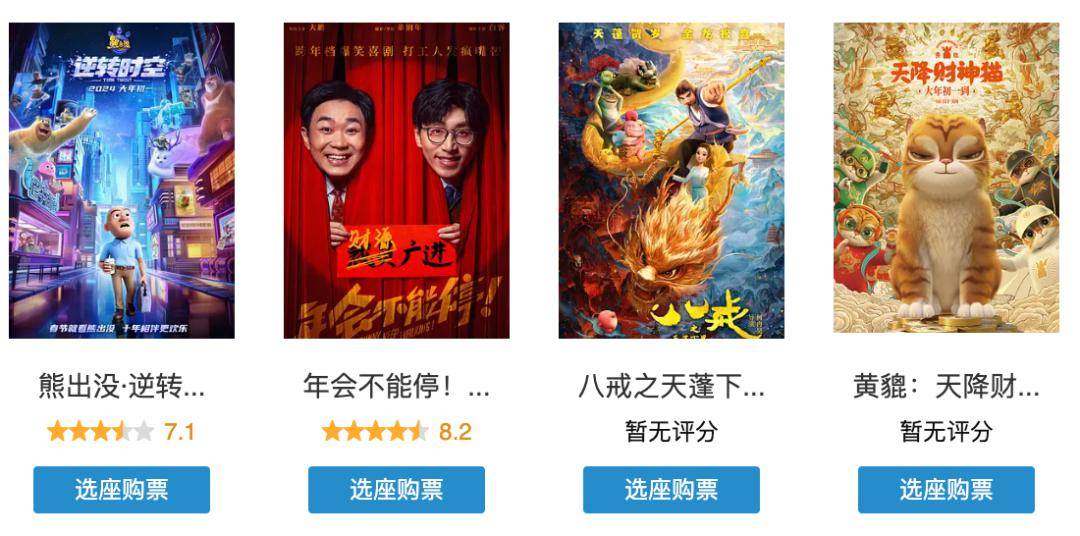 【生活】春节档电影豆瓣评分出炉 你会关注评分吗?