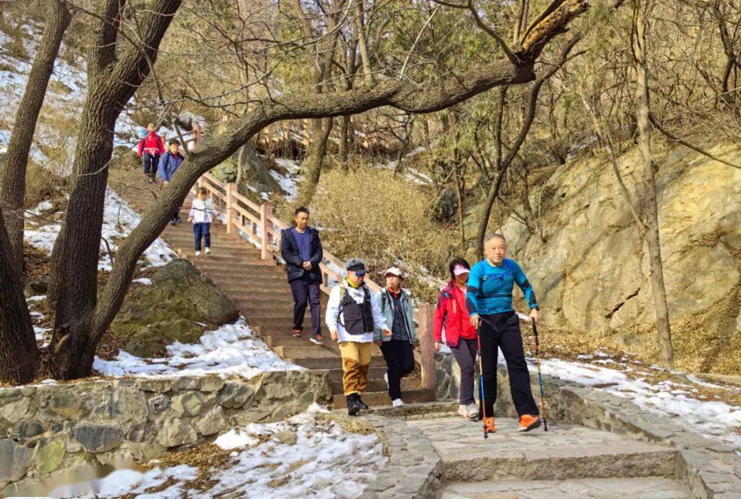 善登者美:大年初二和中国励志爷夏伯渝一起登香山感悟_活动_签名_登山