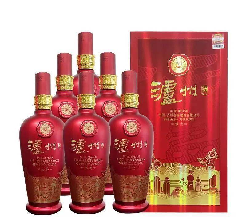 泸州盛典42度浓香型白酒,新年限时298元6瓶!纯粮酿造,醇厚绵柔!
