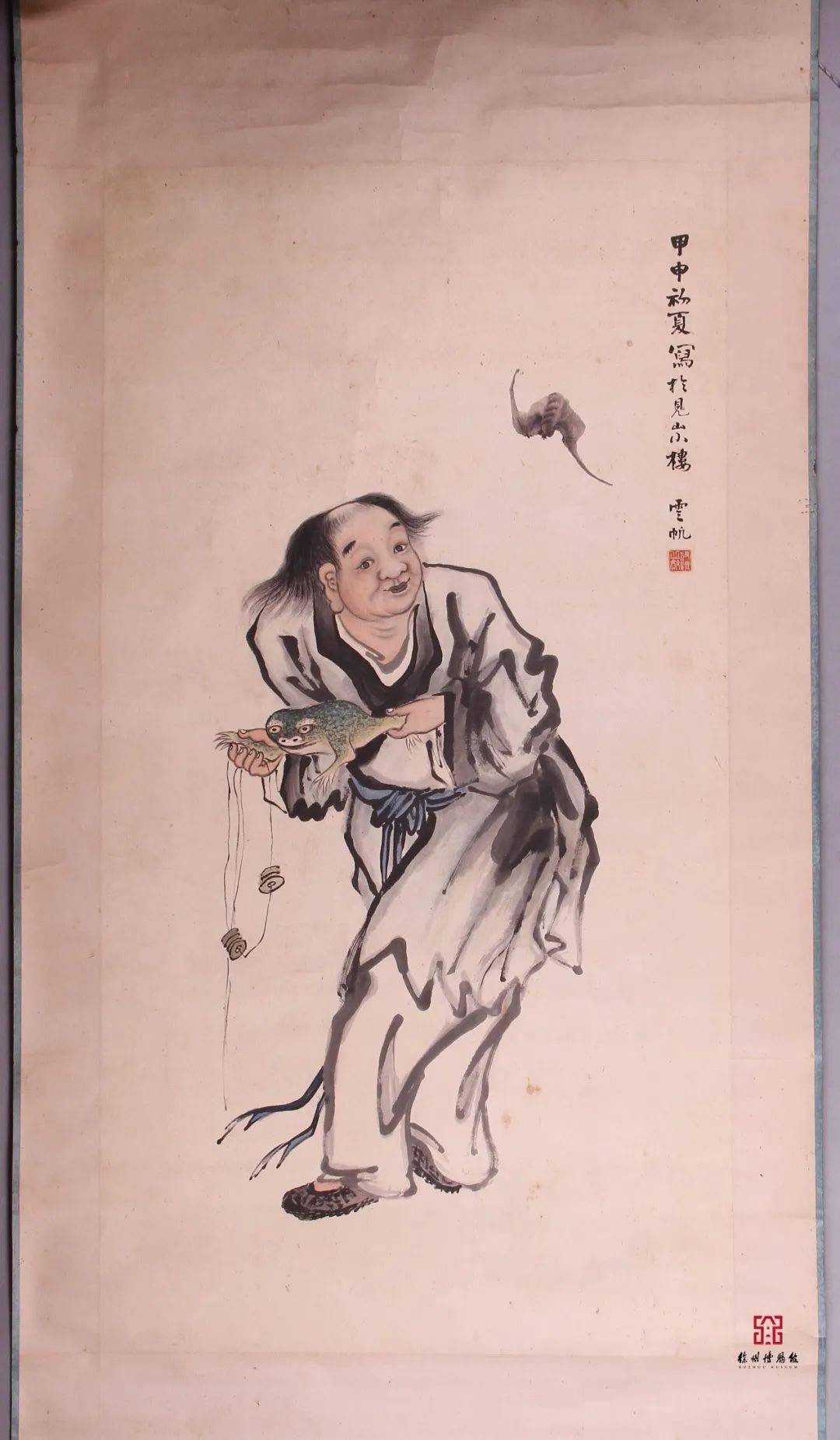 图,来自徐州博物馆官网(上下滑动查看更多)道教故事中的刘海蟾本来