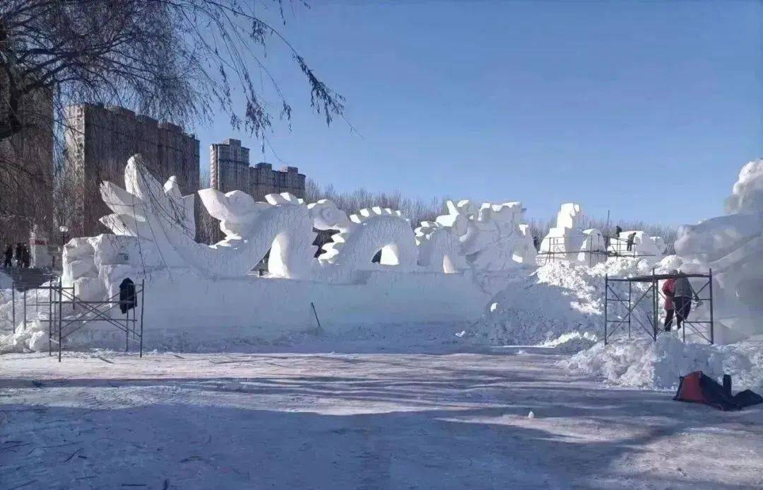 佳木斯冬天旅游景点图片