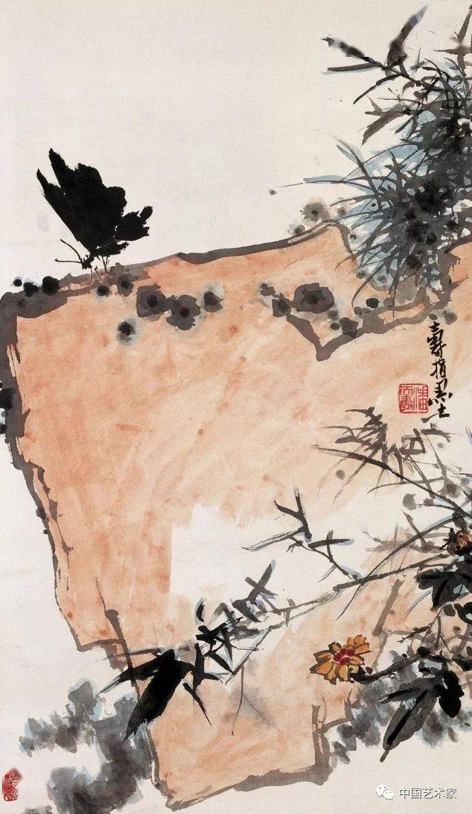 潘天寿 用色之极境!_昙花_波罗_般若