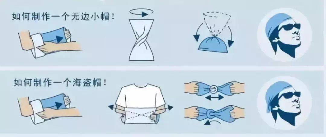 骑车一定要带头巾,用处很大_戴法_左肩_冰丝