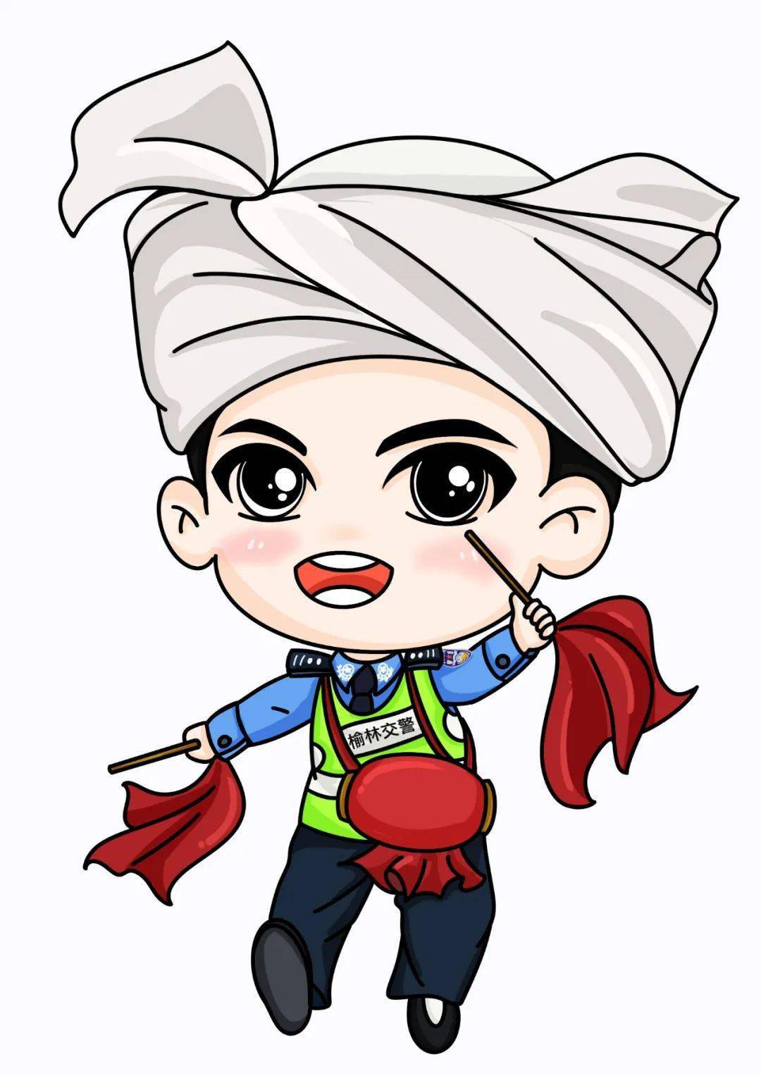 春节我在岗 | 红红火火秧歌展 平平安安护航路_榆林_陕北_靖边