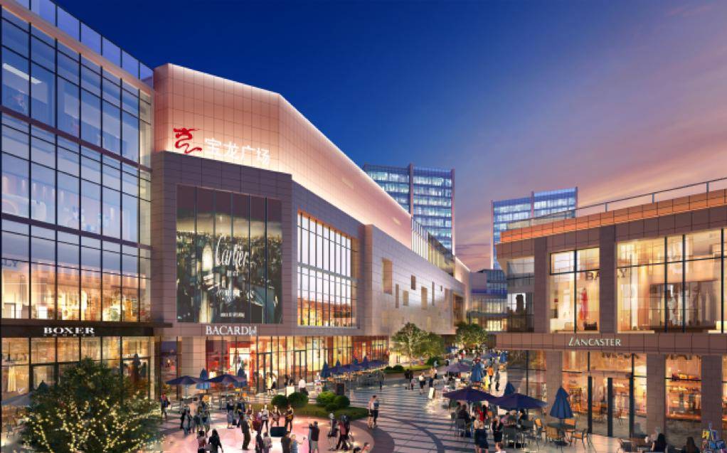 拱墅宝龙广场位于地铁4号线桃源街上盖,是桃源板块首个约20万㎡tod